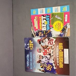 Football and Baseball book